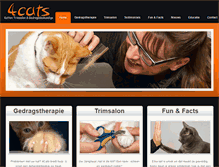 Tablet Screenshot of 4cats.nl